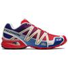 SALOMON Kar LArt De LAutomobile X  Speedcross 3 Comfortable Versatile Non-Slip Durable Low-Top Outdoor Functional Shoes Unisex Shoes Red Blue 476745