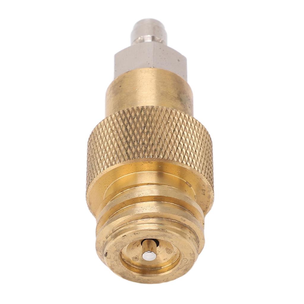 Soda Refill Adapter Machine Maker Brass Connector TR21‑4 Male Thread for Replacement