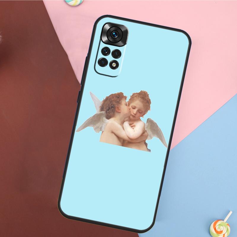Renaissance Angels In Sky Cover For Xiaomi Redmi Note 14 13 Pro 12 11 9 10 9S 10S 11S 12S Redmi 14C 10C 12C 13C Case