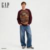 GAP Unisex Winter Logo Heavyweight Sherpa Raglan Sweatshirt