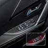 Peugeot 208 Interior Real Carbon Fiber Epoxy Resin Modification Kit Sticker