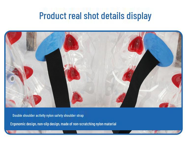 Transparent Inflatable Bumper Ball for Outdoor Fun