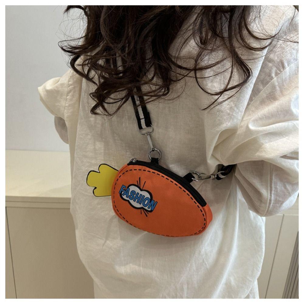 Detachable 2D Anime Tote Bag Canvas Cartoon Crossbody Bag Cute Comic Shoulder Bag  School