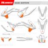 MCHMFG For KTM SX SXF XC XCF 2013 2014 2015 EXC XCW 2014 2015 2016 Graphics Decals Stickers Kits Number Name Background