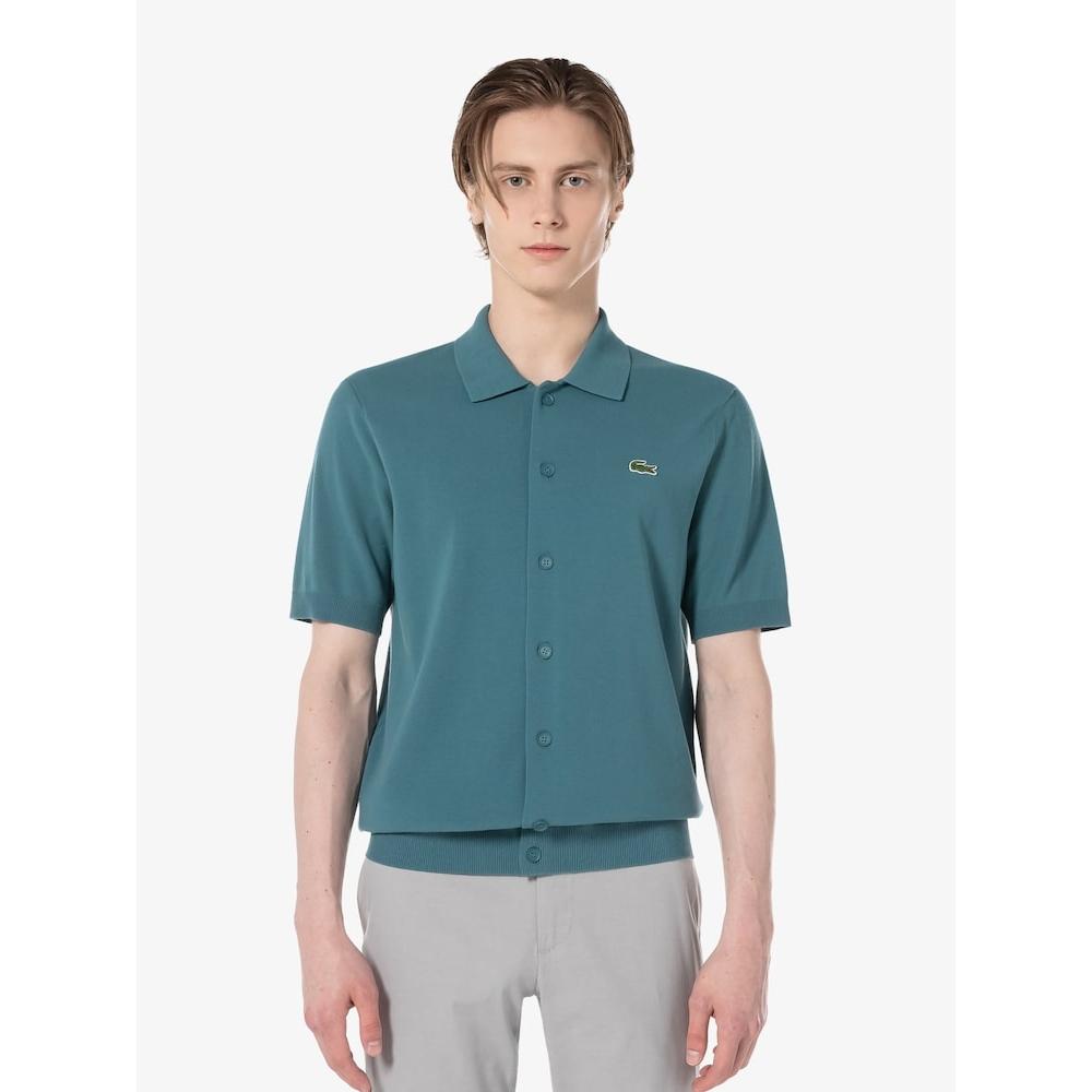 

Lacoste Мужской кардиган с коротким рукавом и воротником AH257E 54G IY4 Q2NAH257E 54GIY4 004