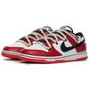 NBA x Nike Dunk Low Emb Low top Skateboard Shoes Men's Red White Black DD3363-100(Team-)