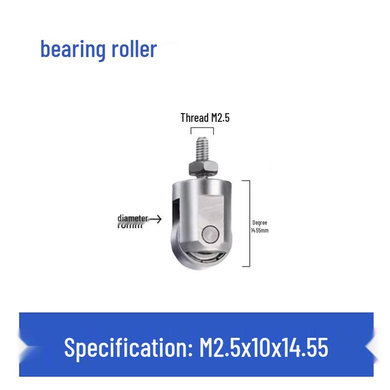 Dial Indicator: Roller Probe Spoke Tension Gauge with Needle Head