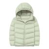 2025 Kids' Lightweight Hooded Down Jacket - White Duck Down for Boys & Girls