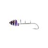 JACKALL Anchovy Dragon Tenya 60 with Spare Hook, Purple/Glow Stripe