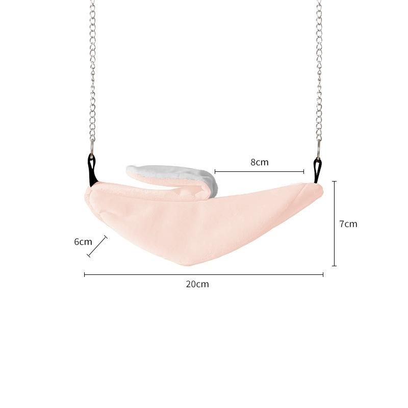 Banana Hamster Bird Rat Soft Bed Hammock Hanging Swing Moon Boat Bed Hanging Nest Bed Small Animals Nest Small Pet Supplies