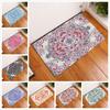 Premium Quality 3d Flowers Printed Anti-slip Rugs For Elegant Home Decor