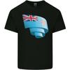 Curled Fiji Flag Fijian Day Football Unisexs Light Cotton TShirt