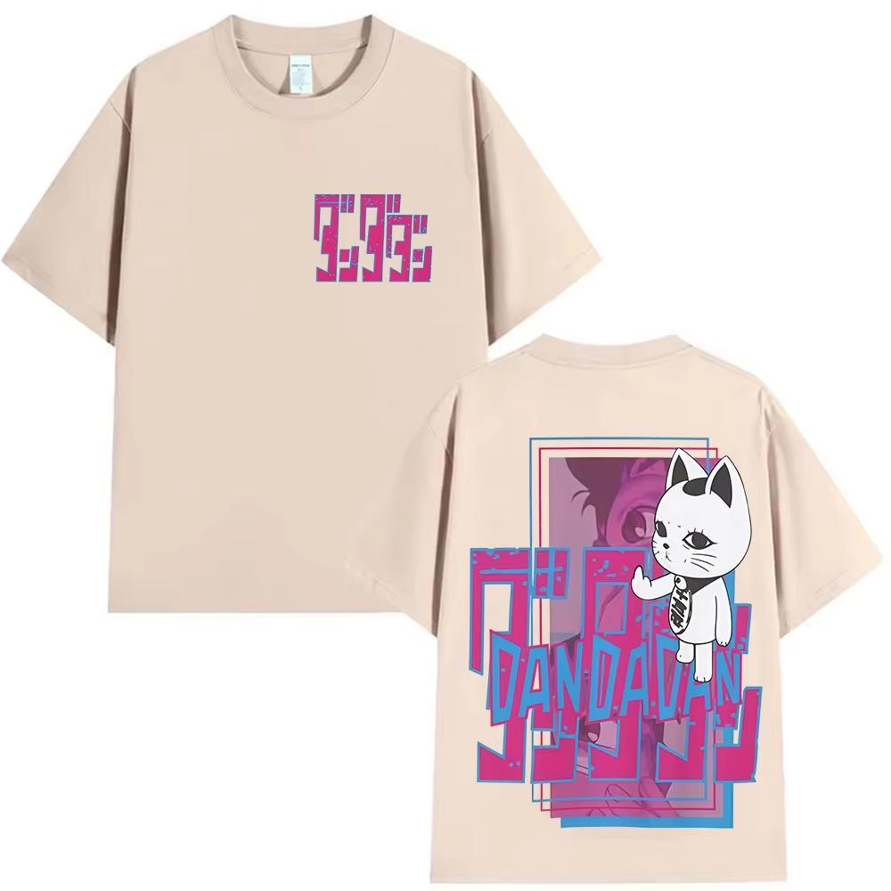 2026 Japanese Anime Danda Danda Turbine Grandma Tshirt for Unisex and Women with An Oneck Design Streetwear Style