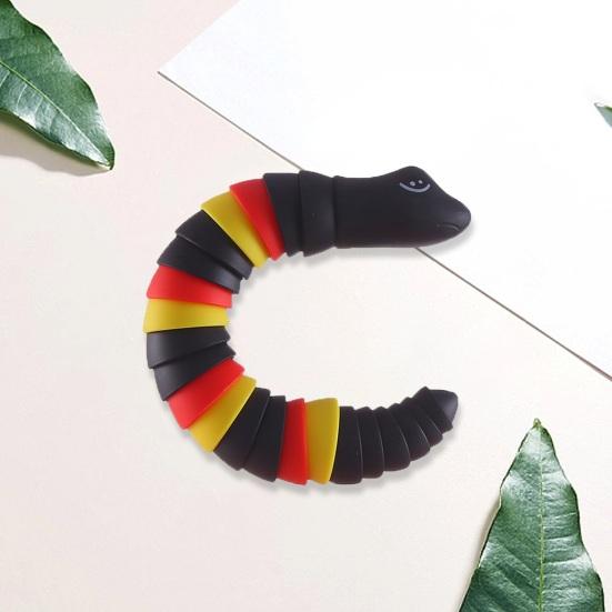 Jucărie Fidget Flexibilă Amuzant Educațional Portabil Reducerea stresului Decompresie Copii Adulti Șarpe Senzorial