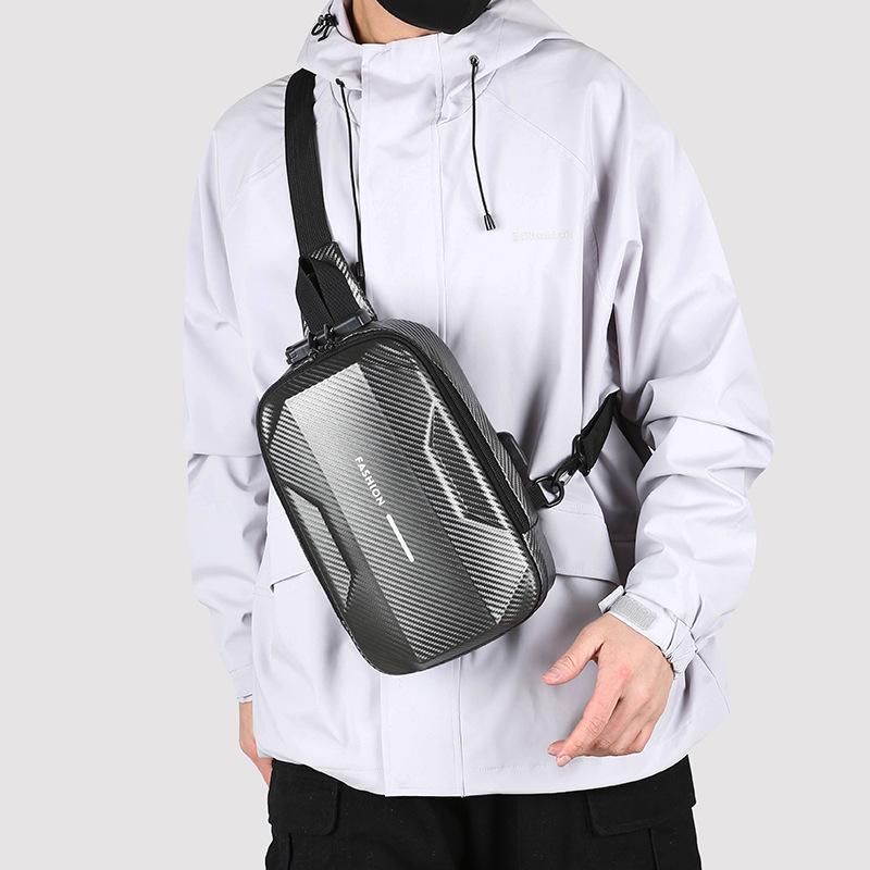 Men's 2025 Summer Trendy High-End Casual Sport Crossbody Chest Bag