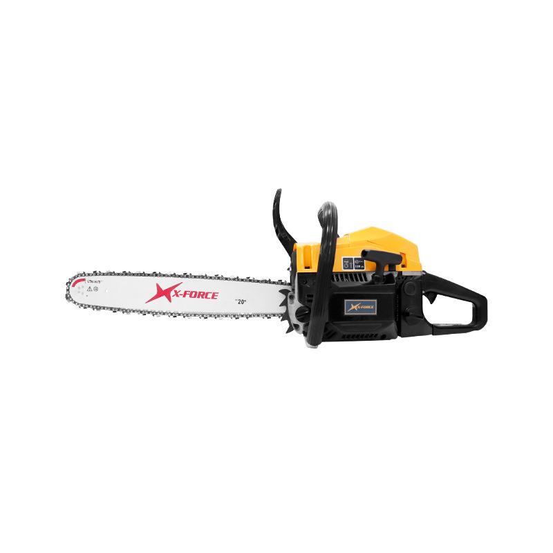 58cc High-Power Gasoline Chainsaw - 2.55KW Handheld Logging Saw for Home Use