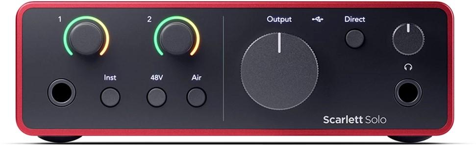 Focusrite SCARLETT SOLO USB-C 4TH GEN