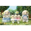 Sylvanian Families Doll Flora Rabbit Family FS-50 ST Mark Certified 3 Years Older Toy Dollhouse EPOCH