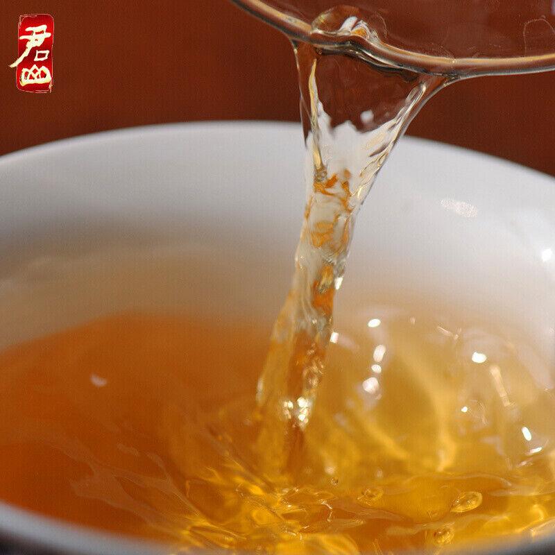 Premium Hunan Jun Shan Huang Cha Pressed Nuggets China Junshan Yellow Tea 100g