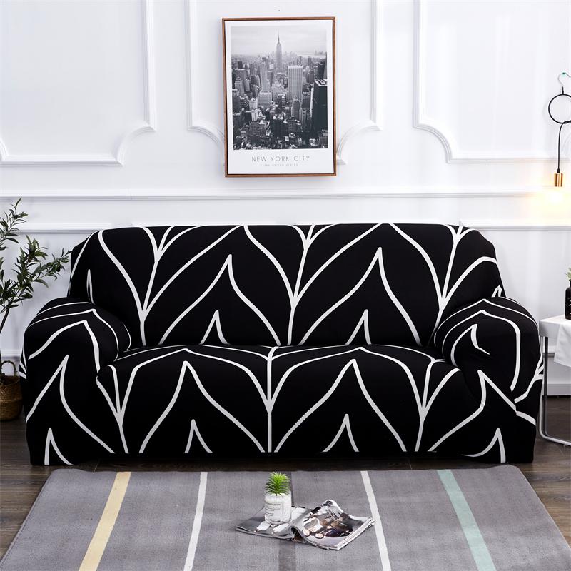 HOUSMIFE Elastic Sofa Covers for Living Room Funda Sofa Couch Cover Chair Protector 1/2/3/4-seater Geometric Sofa Slipcovers