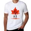 Love Under The Maple Tree Tshirt Plus Size Workout Short Sleeve Top