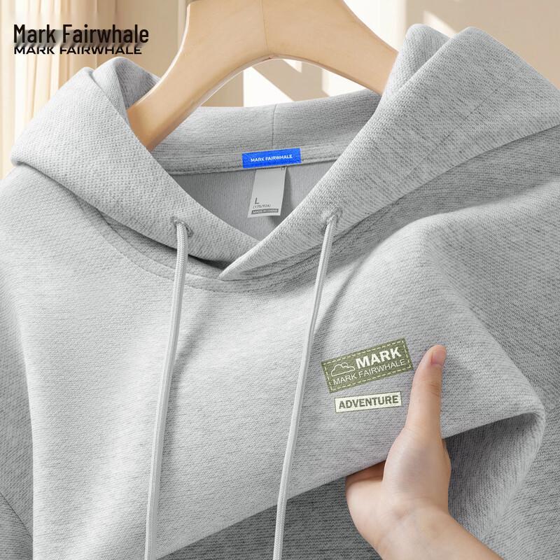 Mark Fairwhale Men s American Style Loose Fit Hooded Sweatshirt L 3900₽