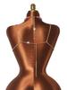 Mehrschichtiges Perlen-Bralette Crop-Top für Damen Körperschmuck BH Brustkette Camisole mit Quasten für Festivals Party