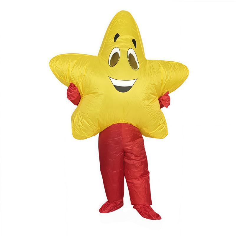 Nafukovací kostým gorily King Kong pro Halloweenskou párty a hraní rolí