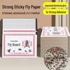 Strong Sticky Fly Paper: Professional Mosquito and Fly Repellent for Farms