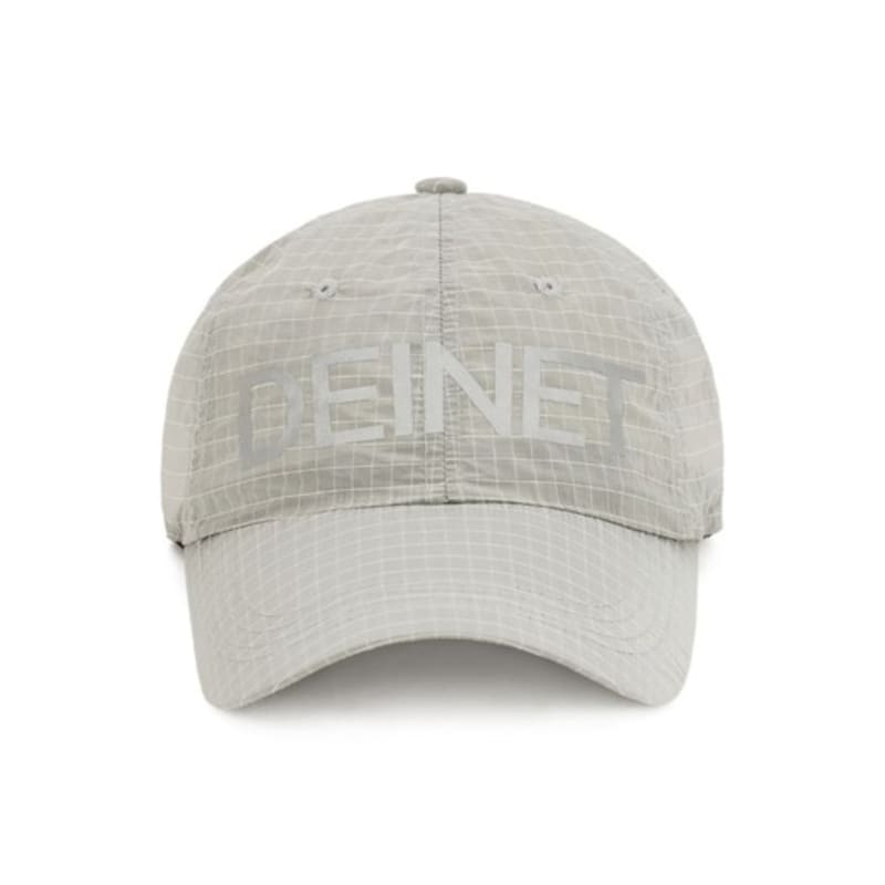 

DEINET DEINET ANORAK STRING CAP IN LIGHT GREY FREE