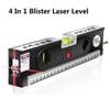 Adjustable Right Angle Spirit Level High Precision Cross Line Lasers  Measuring Instrument