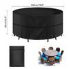 Garden Furniture Cover Waterproof Windproof Anti-UV Heavy Duty Rip Proof 111D Oxford Patio Table Chair Sofa Furniture Protector