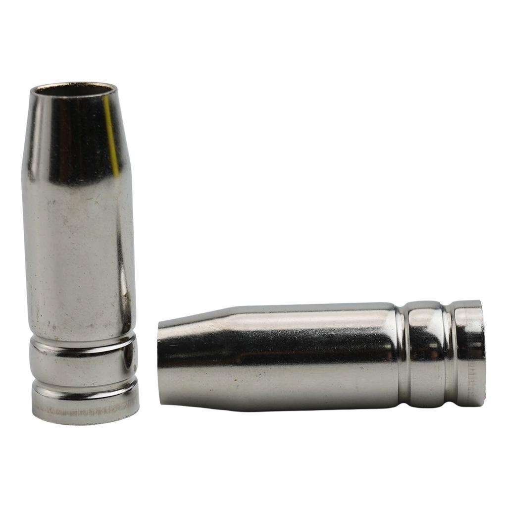 10pcs 15AK MB15 MIG MAG Welding Torch Conical Gas Nozzle Cup, Brass Nickel Plated, For MB-15AK Torch, 12mm 18mm Diameter