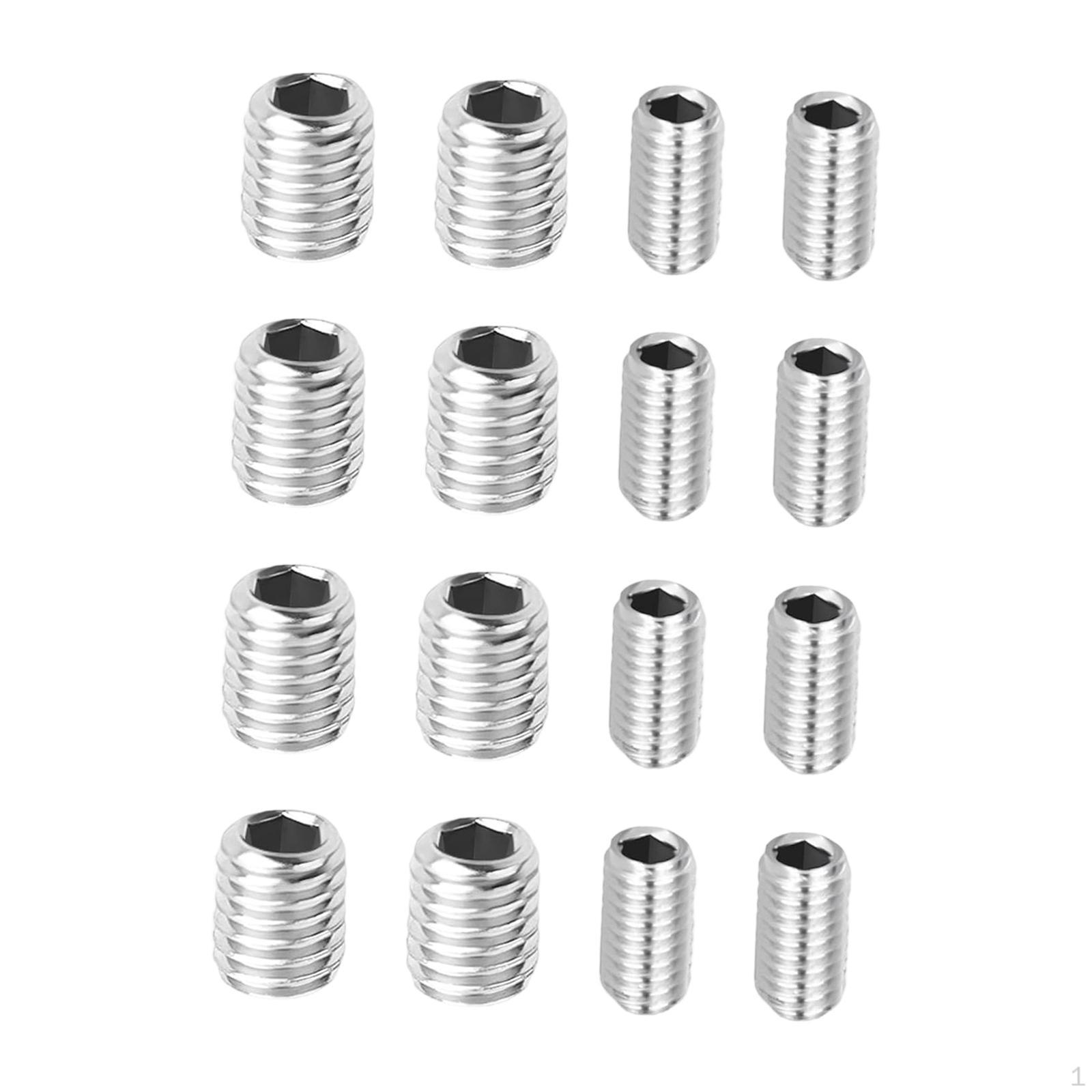 Freezer Door Handle Mounting Screws Replacement Replace Parts Accessories Stainless 8Pcs M4