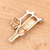 Luxury Exquisite Red Wine Cup Wine Bottle Shape Brooches Crystal Rhinestone Pins For Women Men Hats Suit Accessories Jewelry