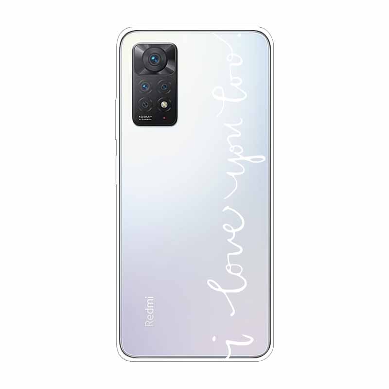 For Xiaomi Redmi Note 11 Pro 5G Case Transparent Soft TPU silicon Phone Cover For Xiaomi Redmi Note11 Pro 4G Case Clear Funda