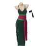 One Piece Zoro Cosplay Costume Genderbend Wano Country 2 Years Later Anime Roleplay Outfit