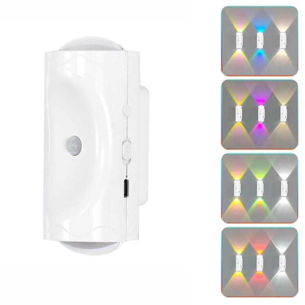 Dimmable Wall LED Lamp Wireless RGB Gradient Wall Lamp LED Closet Light  Kitchen