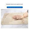 PVC Meal Mat Rectangle Dinning Table Mat Light Luxury Drain Mat  Home Hotel Decoration