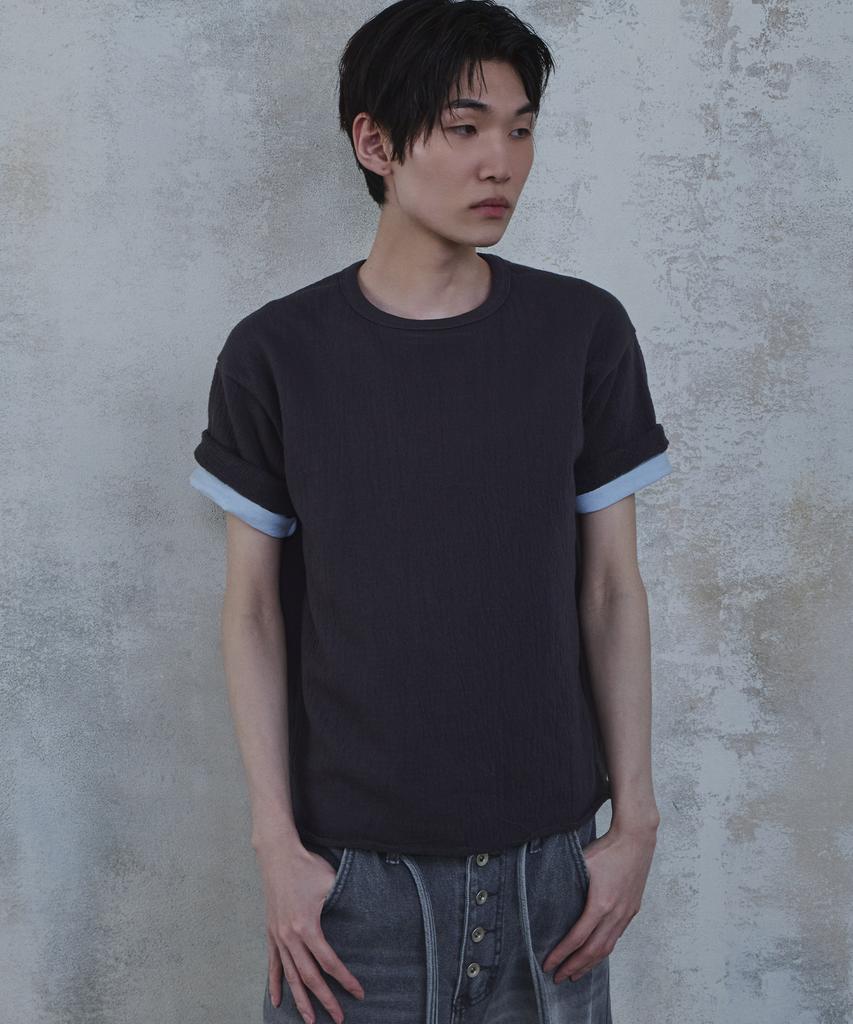 PARADIGMFILM [Ep.02] Double Sleeve T-Shirt (Charcoal)