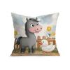 Farm Animals Pillowcase Bedroom Sofa Cushion Cover 100% Polyester Living Room Cushion Pillowcase Home Decor