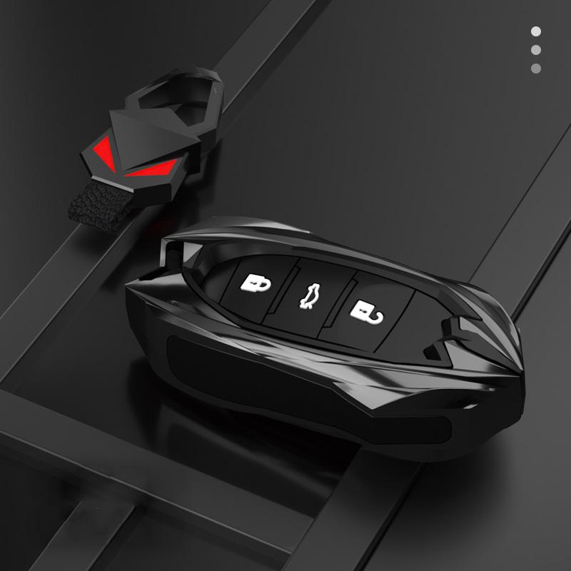 Styling Mouldings 3/4/7Buttons Car Key Protector for Changan CS85 CS35 Plus CS25 CS95 CS85 Car Remote Key Case Cover Bag Shell F