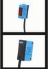 Square Background Suppression Laser Photoelectric Switch, Model SZ-BJ-30MFS-NO/NC, Visible Light Spot