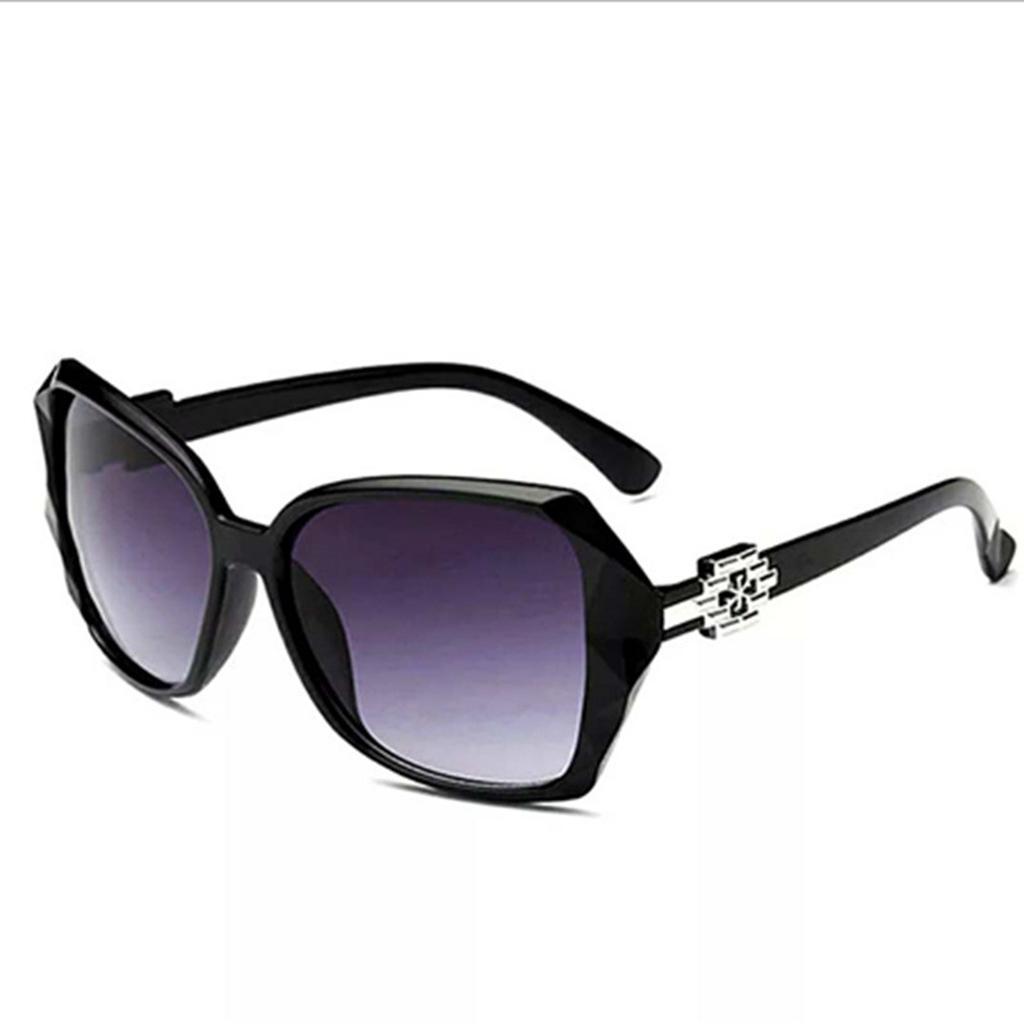 Oversized Square Frame Sunglasses for Women Driving UV Protection Gradient Lens Lightweight Durable Frame Suitable for Large Face Shape