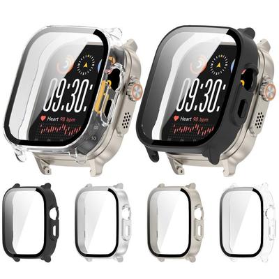 Tempered Glass Film Integrated PC Watch Protective Case
