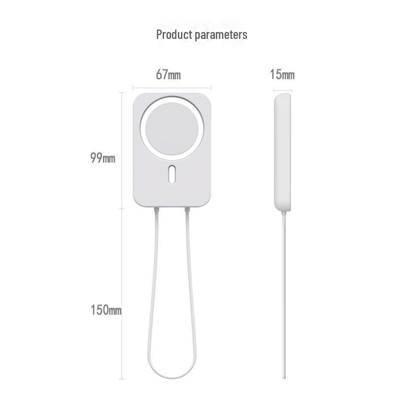 iPhone 12 MagSafe Silicone Protective Cover with Hand Strap for Mobile Power Shell