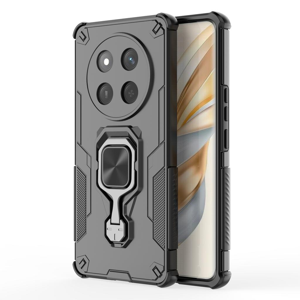 For Honor Magic7 Lite 5G/X9c 5G/X60 Pro 5G Case Rotatable Ring Kickstand PC + TPU Shockproof Phone Cover