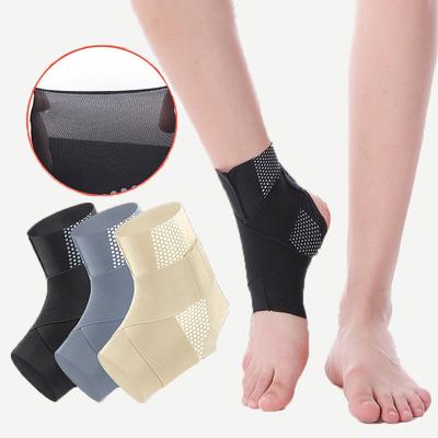 Ankle Support Adjustable Size Active Anti Sprain 1Piece Ankle Protector Stabilizer Bandage Strap Fixed Basketball Running Ankle Guard