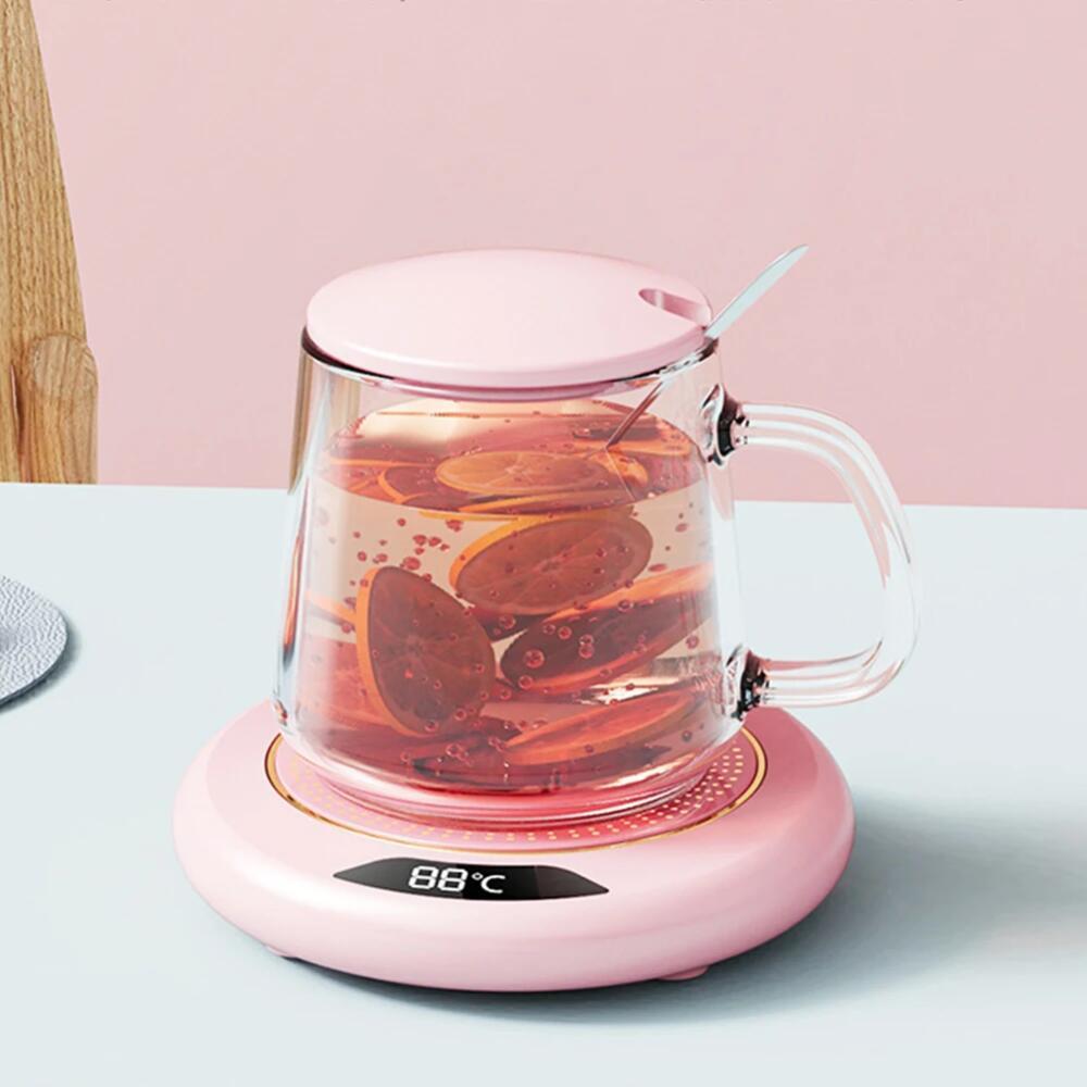 Coffee Mug Warmer Cup Heater 3 Gear Temperatures Setting USB Constant Cup Warmer Heating Coasters Plate Pad for Tea Water Milk