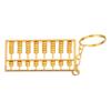 Cute Exquisite Abacus Keychain Metal Portable Abacus Key Ring Pendant Ornament Trinket